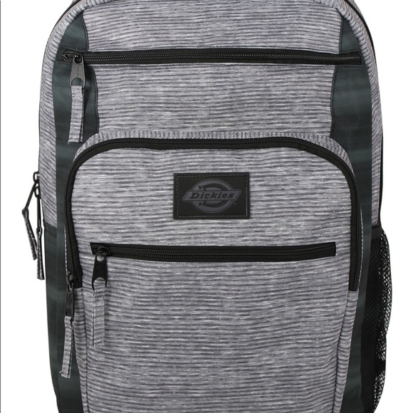 DICKIES DOUBLE DELUXE BACKPACK HEATHER STRIPES #B6 - Picture 2 of 7